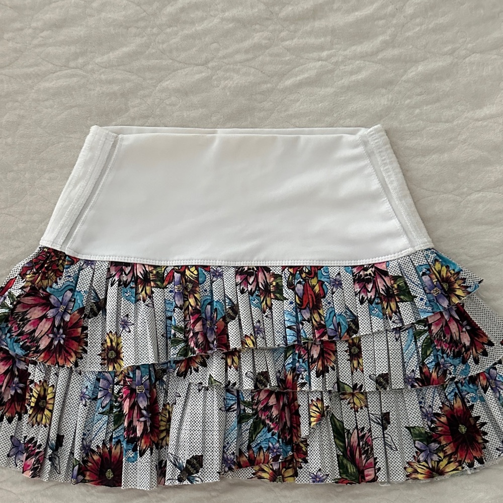 Floral Luck in Love Special Edition Ruffle Mini Skirt